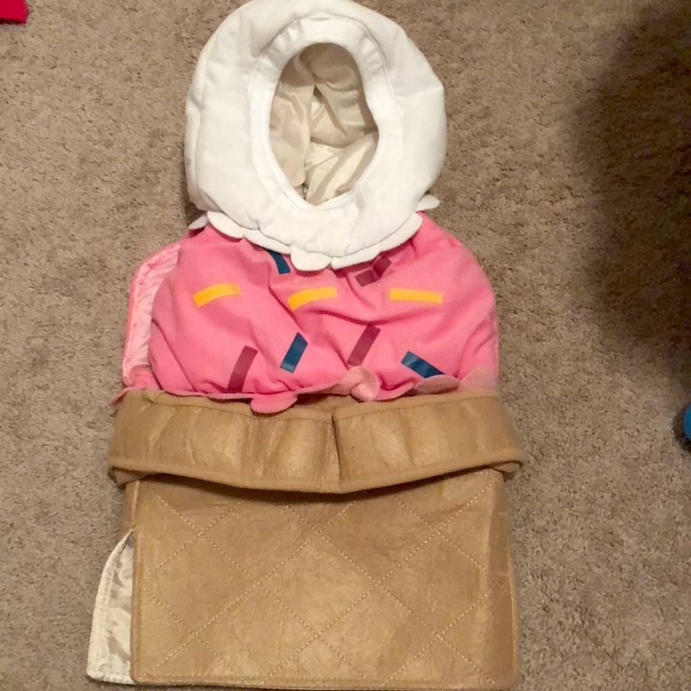 Halloween costume! Pink ice cream